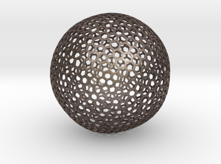 Geodesic Golf Ball (A) 3d printed