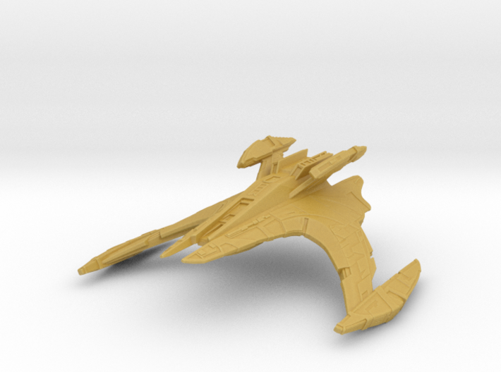 Dominion Battlecruiser (V-Type) 1/8500 Attack Wing 3d printed