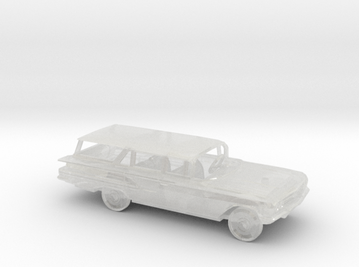1/87 1960 Chevrolet Impala Station Wagon Kit 3d printed