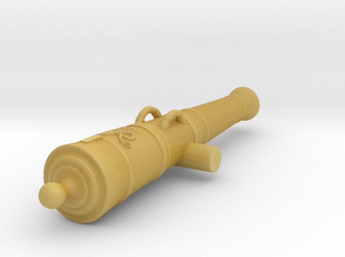 18 pd CANNON MONOGRAM 1-30 3d printed unpainted acrylic
