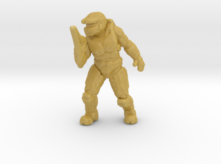 Master Chief HO scale 20mm miniature model figure 3d printed
