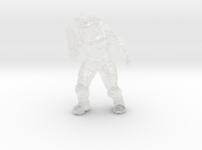 Master Chief HO scale 20mm miniature model figure 3d printed