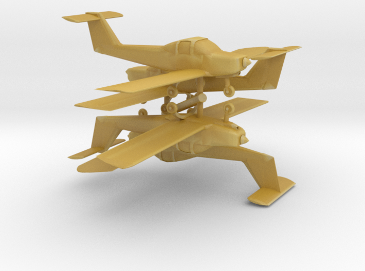 Piper Tomahawk Set - Z scale 3d printed