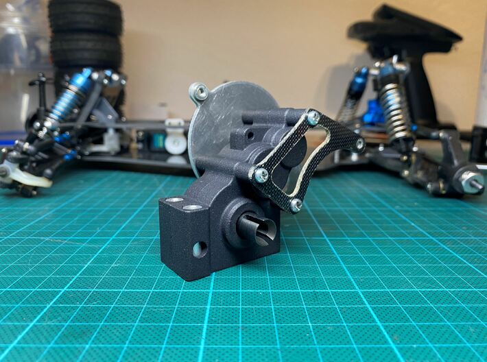 Dyna Blaster / Dyna Storm TRF201x Gearbox & Hubs 3d printed Gear box with additional parts (not included) ready assembled