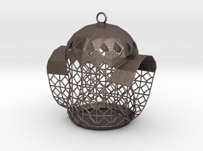 Birdfeeder 3d printed