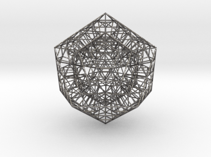 Sierpinski Icosahedral Prism 3d printed