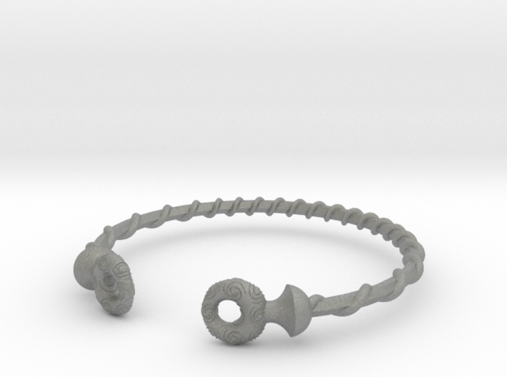 Torque Bracelet 3d printed