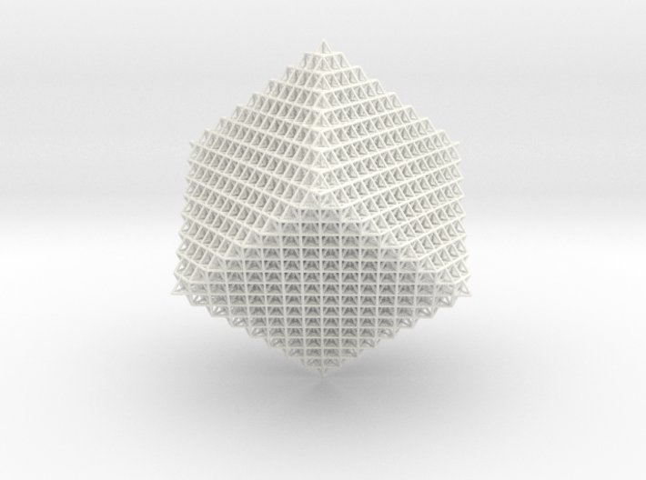 4096 Tetrahedron Grid 3d printed