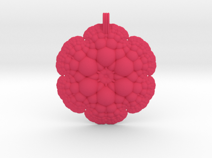 Fractal Pendant 3d printed