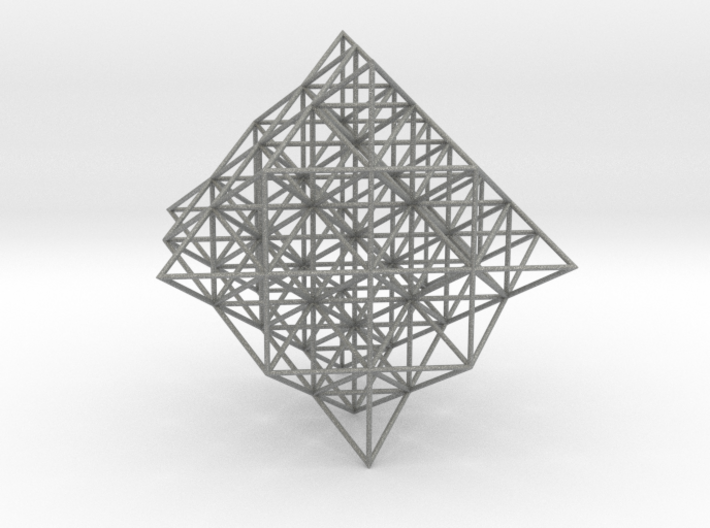 64 Tetrahedron Grid 5 inches 3d printed