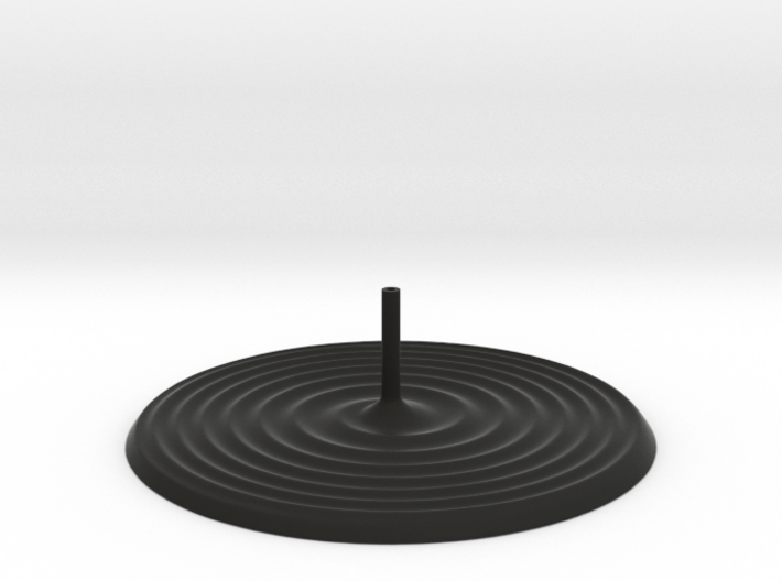 Spiral incense burner 3d printed