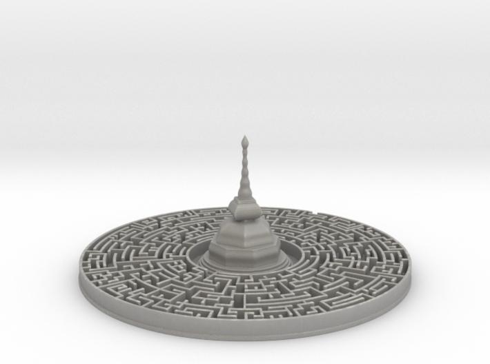 Maze Pagoda 3d printed