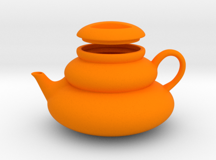 Deco Teapot 3d printed