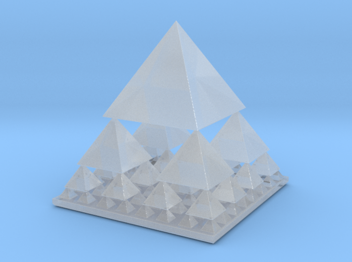 Fractal Pyramid 3d printed