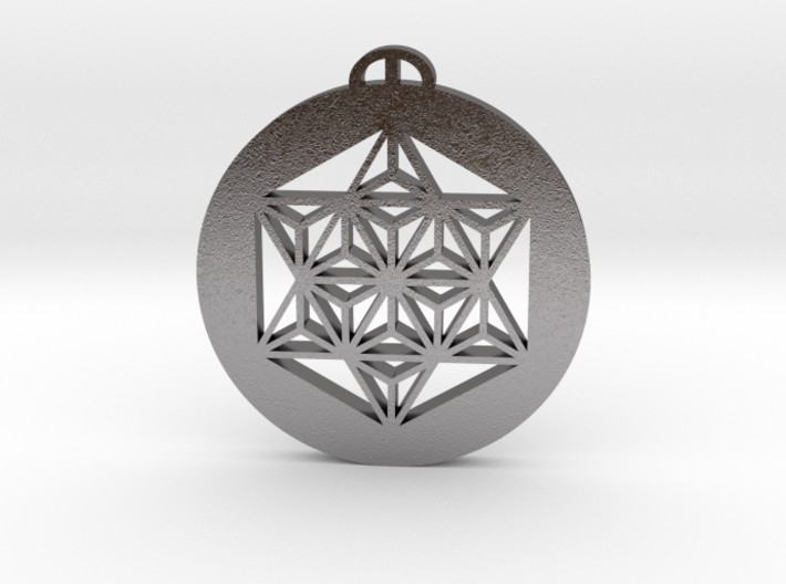 Etchilhampton, Wiltshire Crop Circle Pendant 3d printed