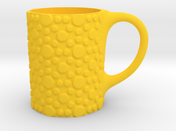 Mug_dots 3d printed