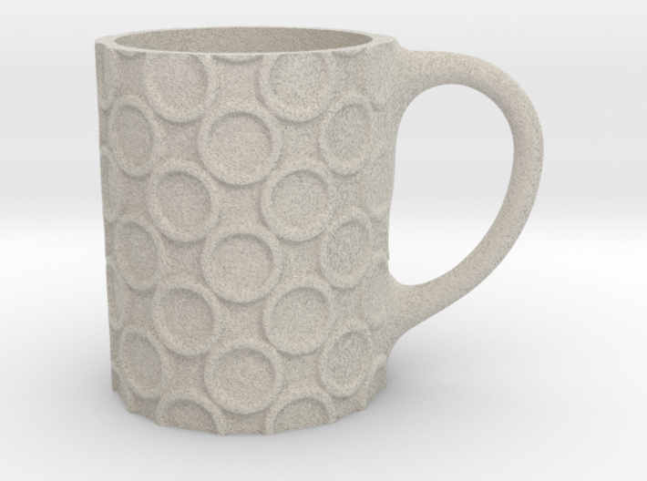 mug circles 3d printed