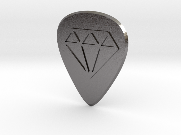 guitar pick_diamond 3d printed