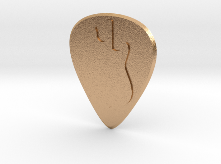 guitar pick_electric guitar 3d printed