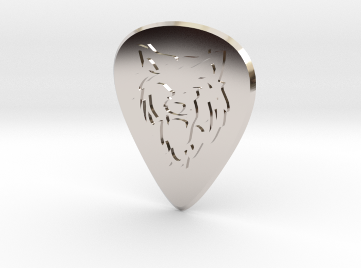 guitar pick_Beast 3d printed