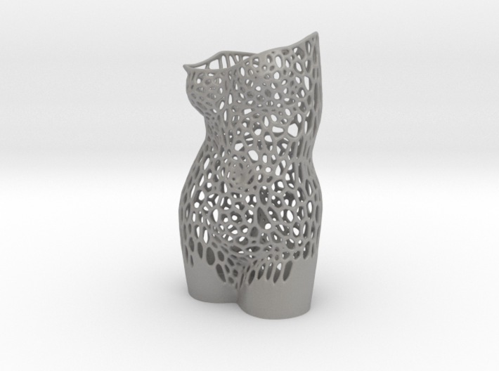 female torso vase 3d printed