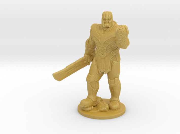 Thanos Endgame HO scale 20mm miniature model scifi 3d printed