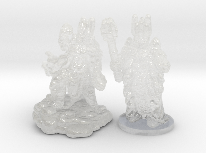 Sauron monster Infantry 6mm fantasy miniatures set 3d printed
