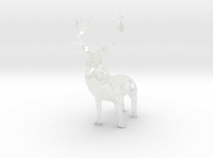 O Scale Grazing Deer 3d printed