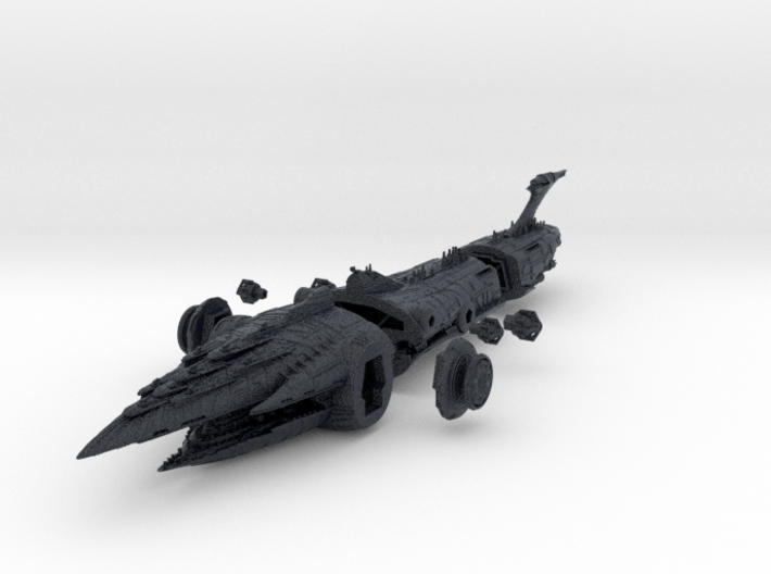 (Armada) Subjugator Heavy Cruiser &quot;Malevolence&quot; 3d printed