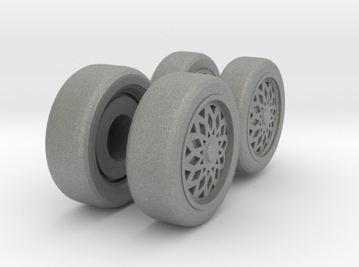 Earthrise Smokescreen Wheels &amp; Tires Combo 3d printed