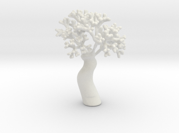 A fractal tree 3d printed