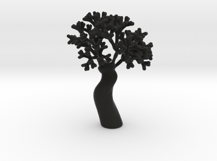 A fractal tree 3d printed