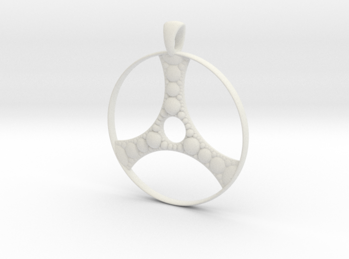 Apollonian Pendant 3d printed