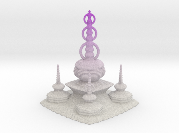 Pagoda 3d printed