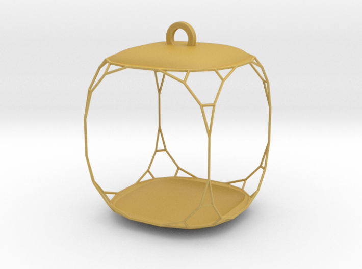 Birdfeeder 3d printed