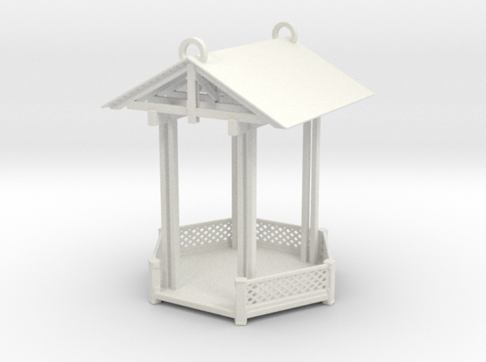 Birdfeeder 3d printed