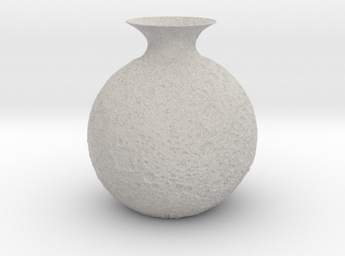 Moon Vase 3d printed