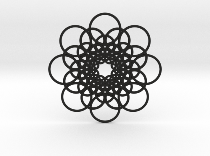 Torus Pendant 3d printed