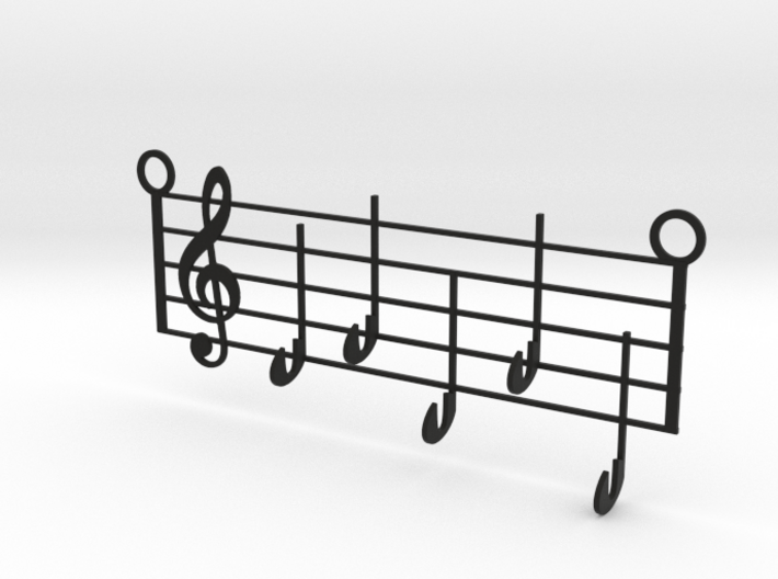 Music Key Hanger 3d printed