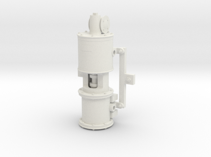O - 9.5&quot; Westinghouse Single Phase Compressor 3d printed