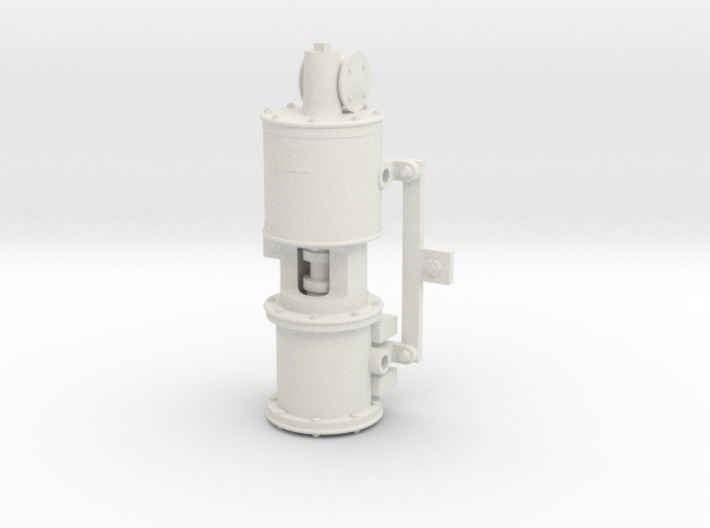Fn3 - 9.5&quot; Westinghouse Single Phase AirCompressor 3d printed