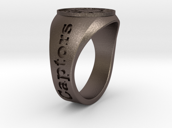 Superball bbb Ring S32 3d printed