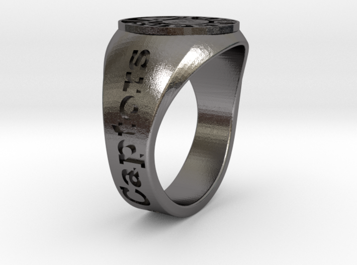 Superball bbb Ring S32 3d printed