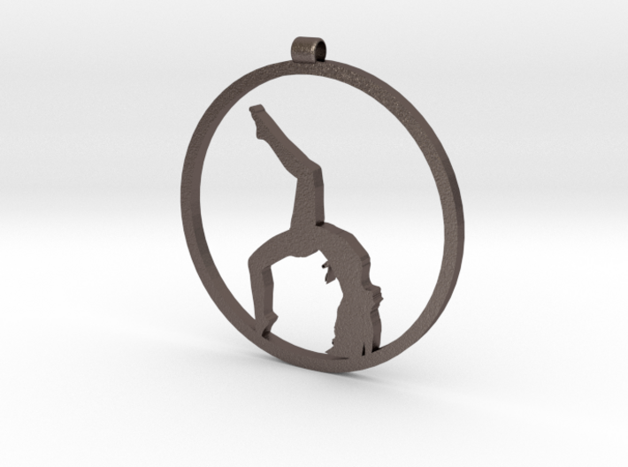 yoga pendant 3d printed
