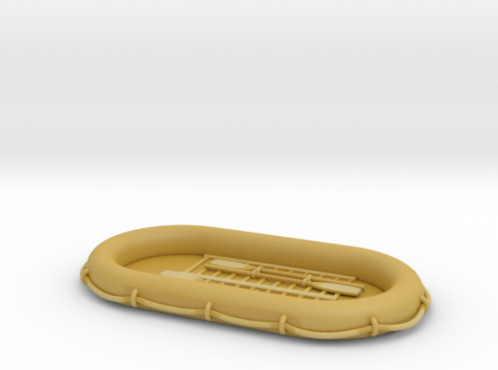 1/30 USN PT Boat 109 Life Raft 3d printed