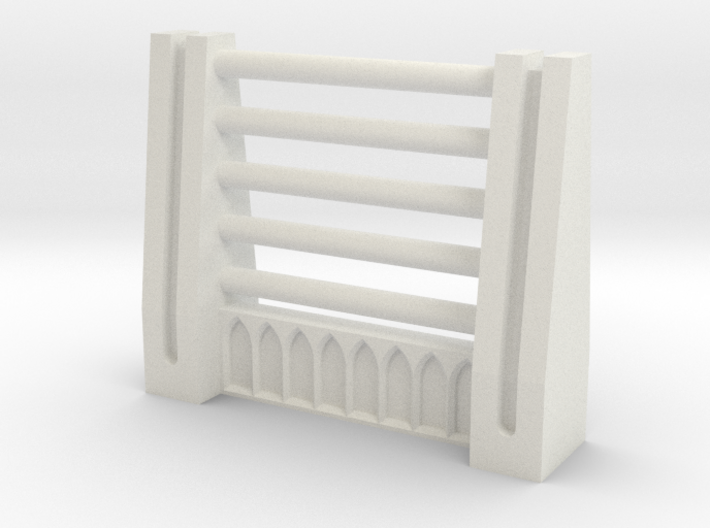 Grati Barrier - gothic arches 3d printed