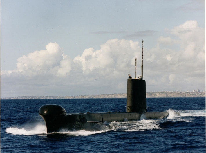 Nameplate HMAS Otama 3d printed Oberon-class submarine HMAS Otama.