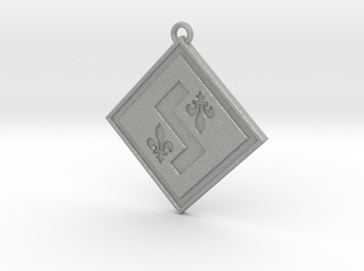 Individual Sovereignty Pendant - Quebec 3d printed