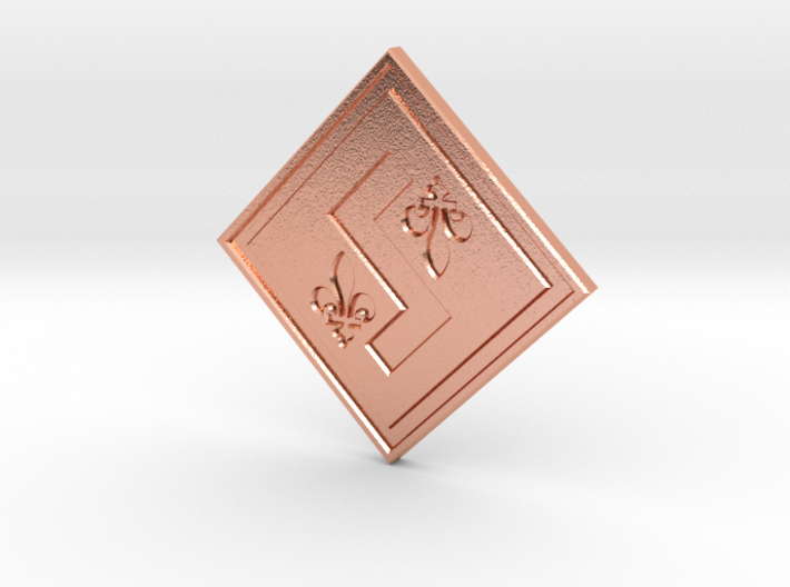 Individual Sovereignty Charm - Quebec 3d printed
