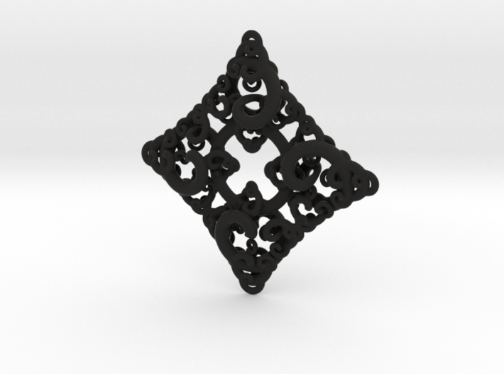Ko4 pendant 3d printed